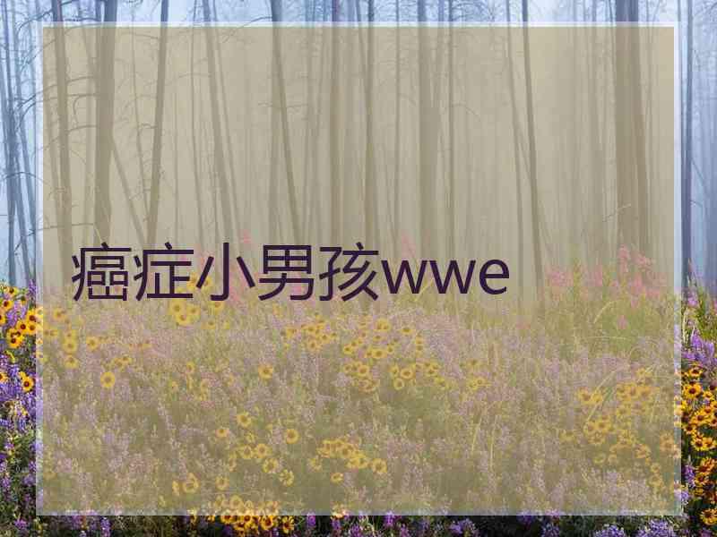 癌症小男孩wwe