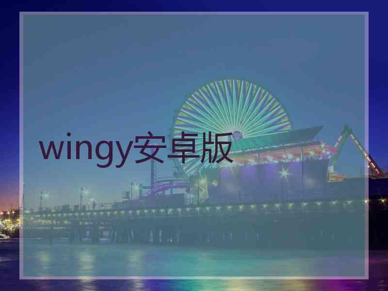 wingy安卓版