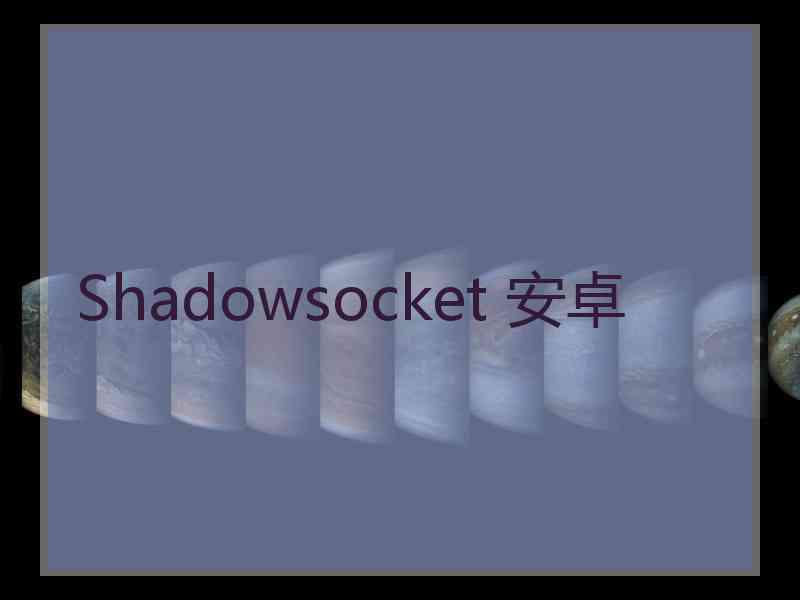 Shadowsocket 安卓