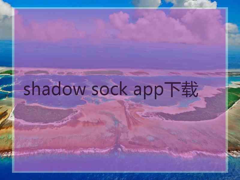 shadow sock app下载