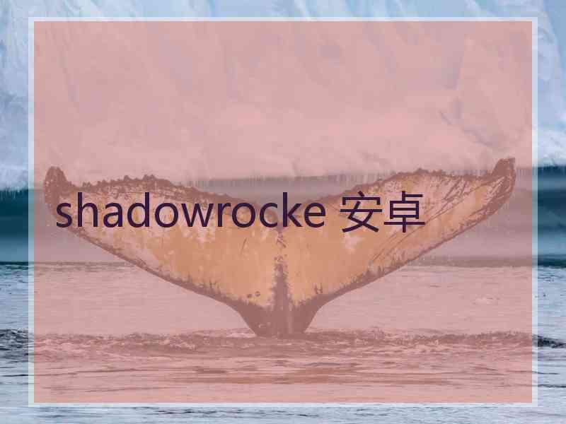 shadowrocke 安卓