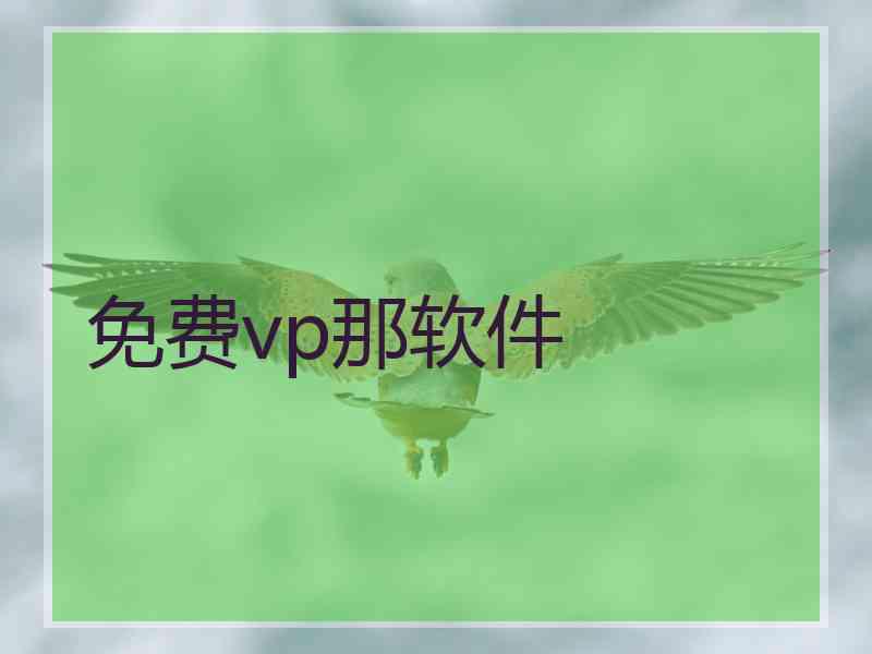 免费vp那软件