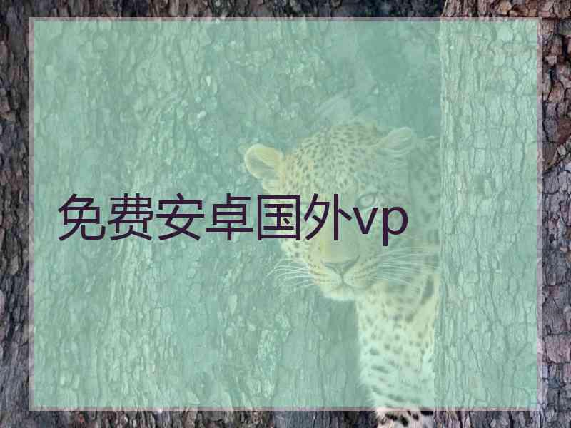 免费安卓国外vp