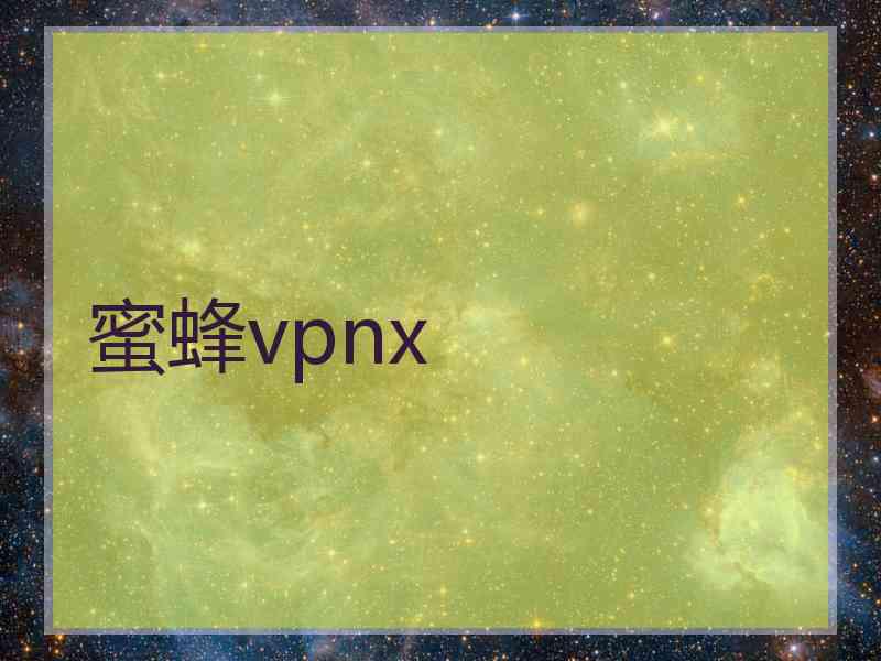 蜜蜂vpnx